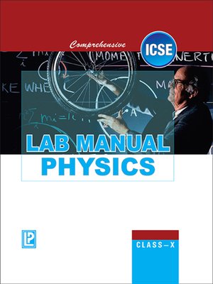cover image of Comp. Lab Manual Physics X (ICSE Board)